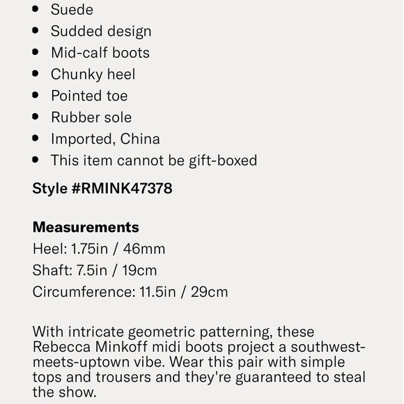 Rebecca Minkoff Hessania Boot - Picture 3 of 3